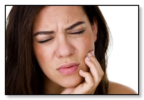 TMJ pain woman jaw joint pain